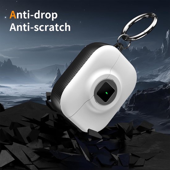 Camera Stijl Hoes voor AirPods 4 LK Groen — afbeelding 4