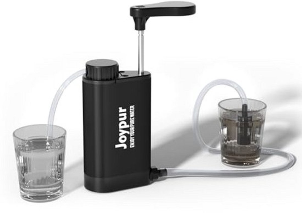 Draagbare Waterfilter voor Outdoor Survival - 6000L Filtercapaciteit - Waterzuiveraar voor Kamperen en Wandelen