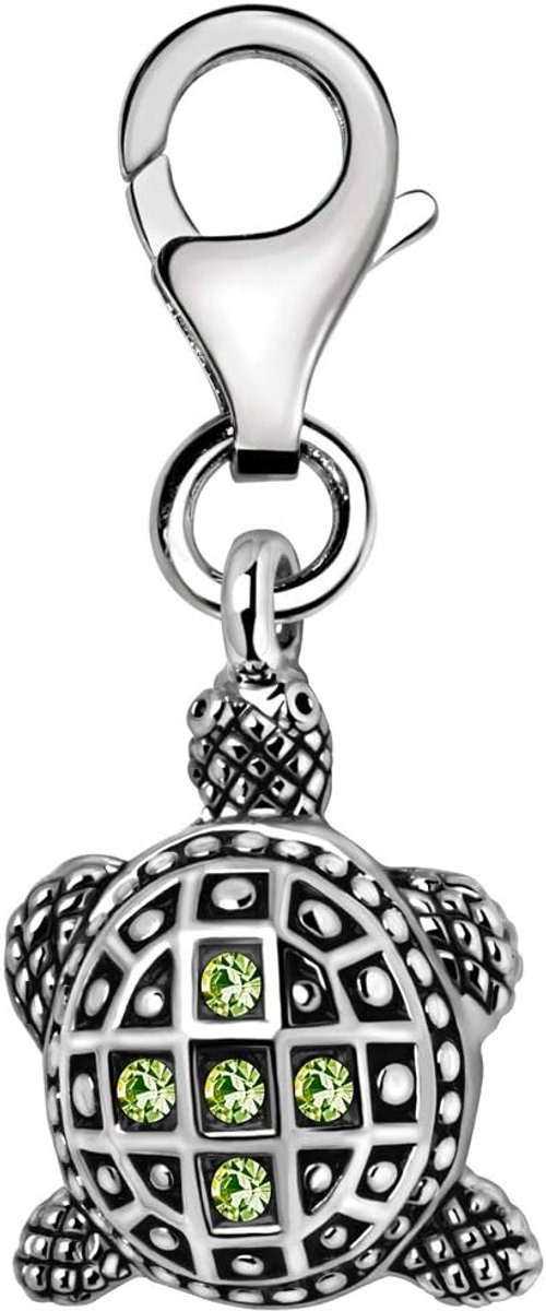 Verzilverd Diersoorten Thema Charm Bedel Hangers voor Armbanden en Accessoires