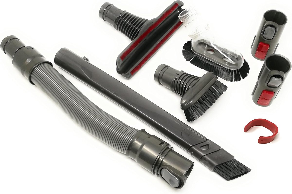 + Home Cleaning Kit accessoiresset met adapter compatibel met Dyson stofzuiger (Car Kit met slang)
