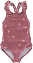 Fresk UV Badpak 98 - Zwemkleding met UPF 50 - Badpak voor Meisjes - Zwempak Meisjes - Paars - Swallow