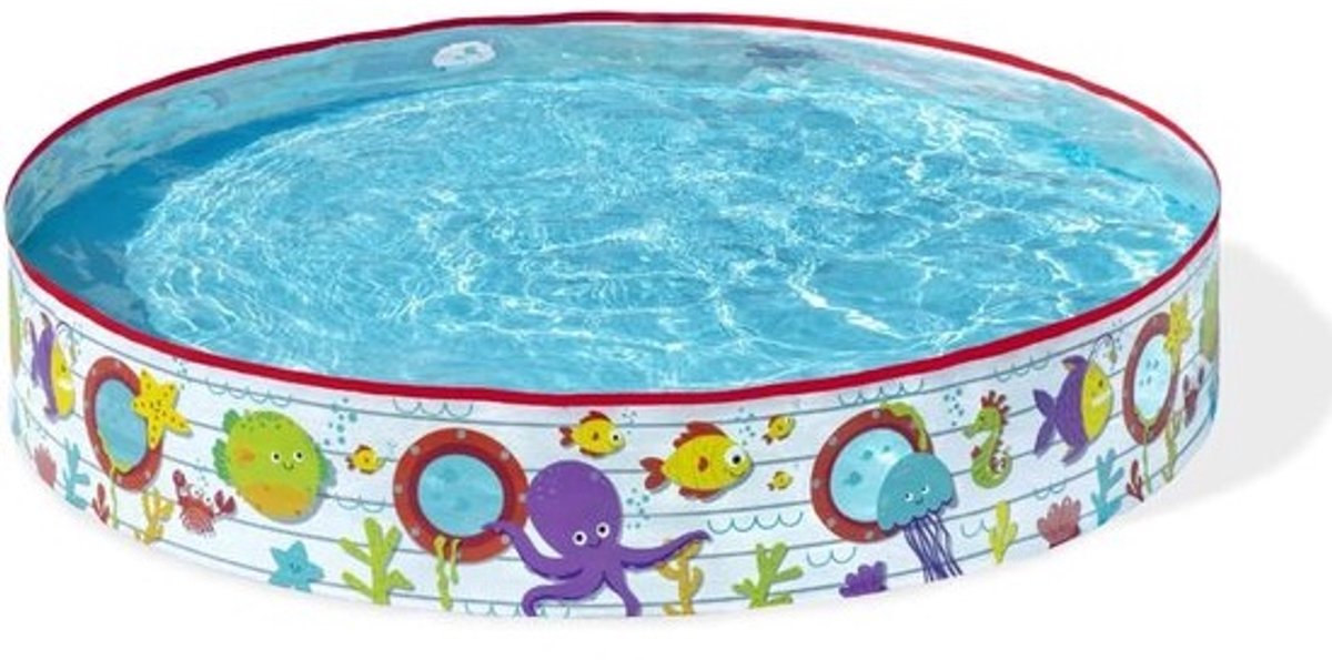Opblaasbaar Kinderzwembad Vissen 152 x 25 cm - Perfect voor Zomerplezier
