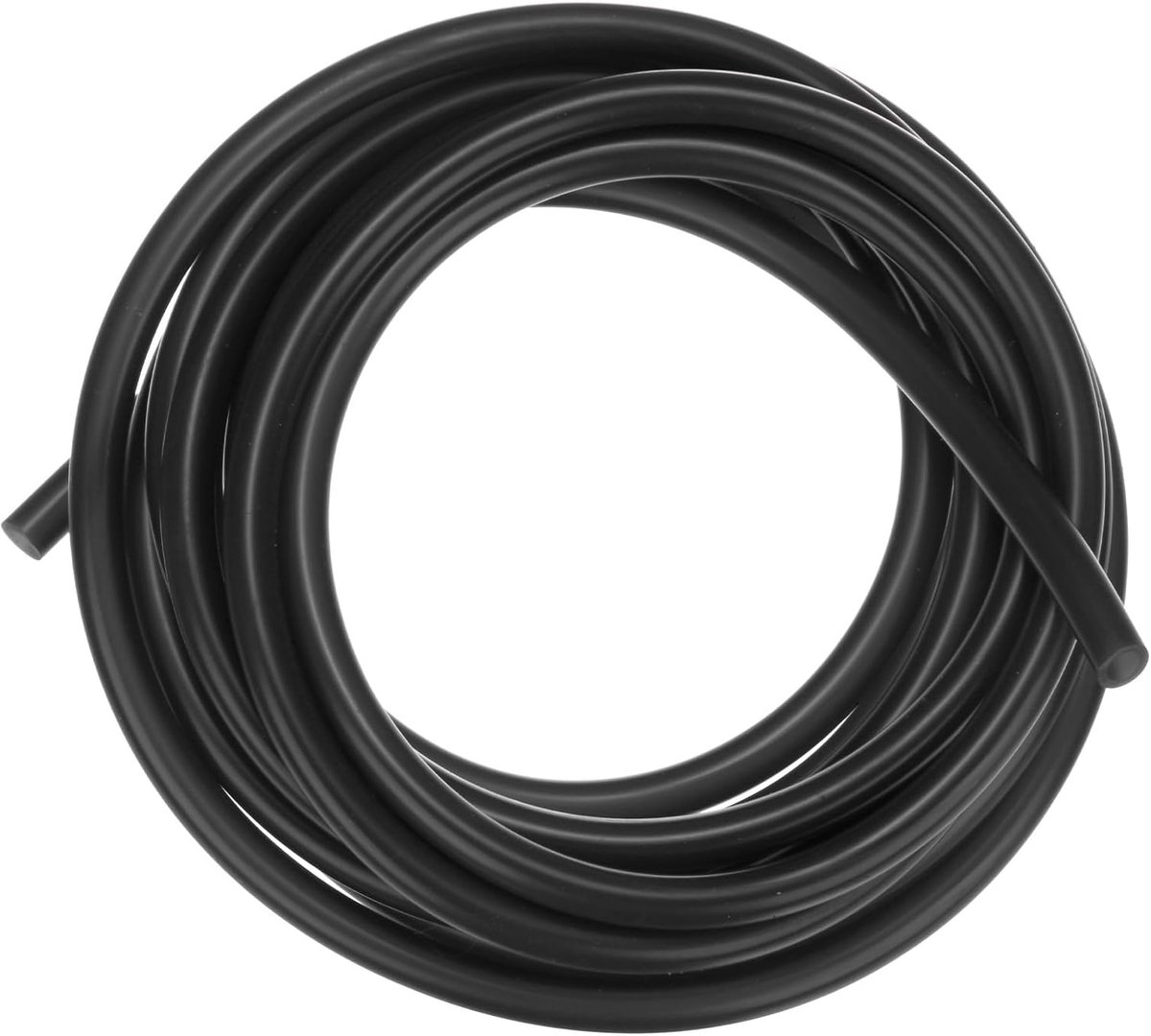 Siliconen buis, 5/32" (4 mm) ID x 1/4" (6 mm) OD siliconen rubberen vacuümbuis, 3,4 m (3,5 M) hoge temperatuur waterluchtslangpijp voor pomp/vloeistofoverdracht, thuisbrouwen/wijnmaken
