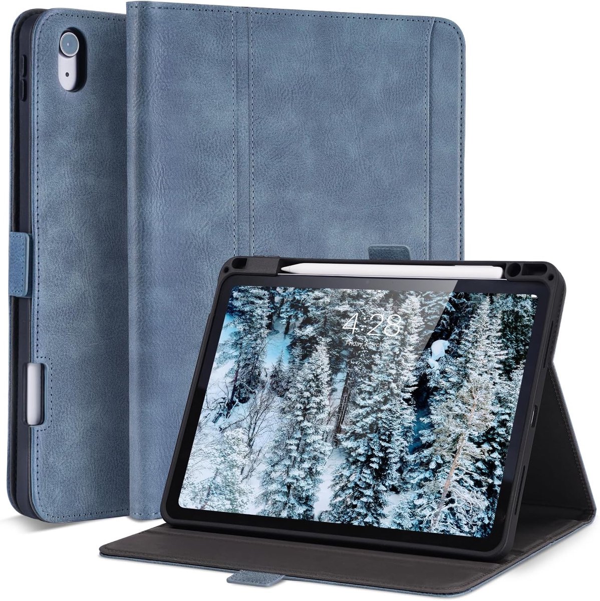 Hoes voor iPad Air 13 inch M4/M3/M2 (2026/2025/2024), blauw