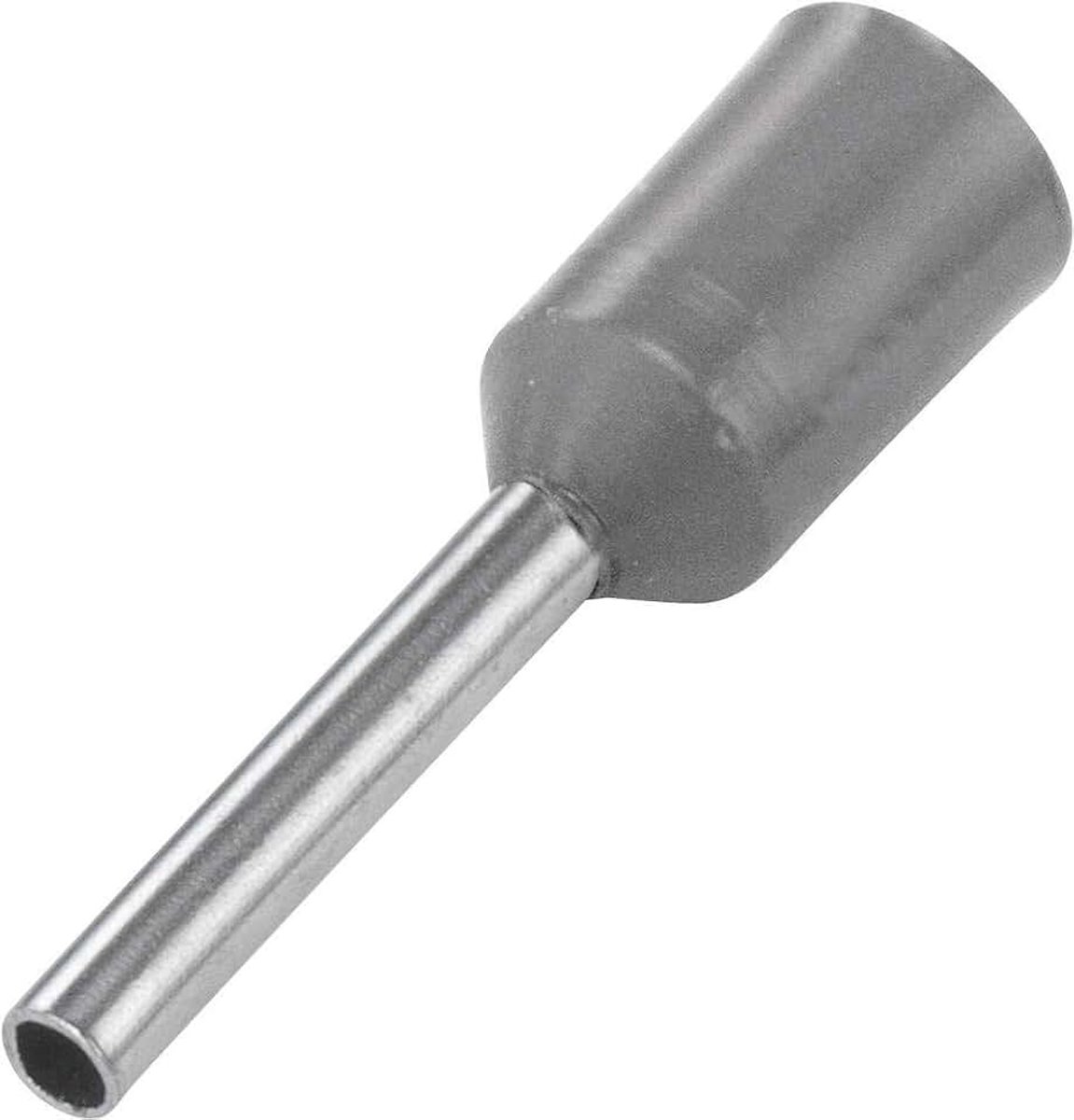 Kabeleinde, 0,14 mm² x 6 mm, gedeeltelijk grijs, 100 stuks