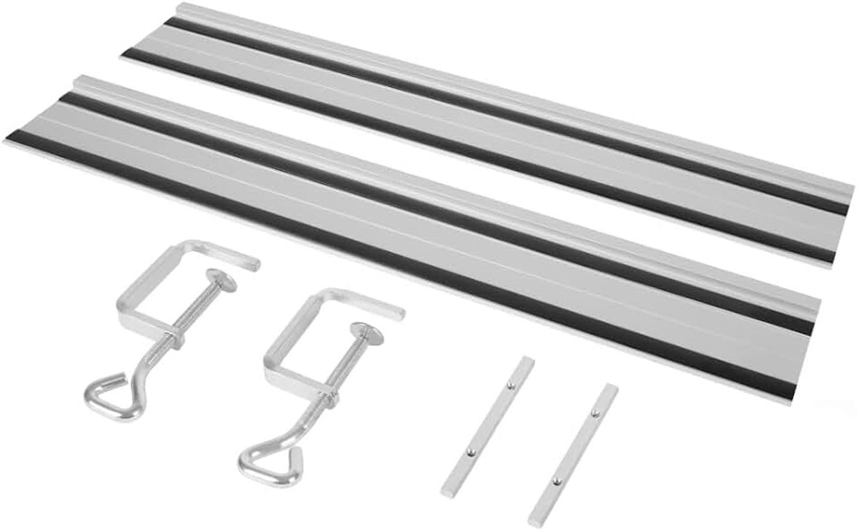 Geleiderset voor compacte cirkelzagen en duikzagen – 2x500 mm (1000 mm) - 2 stuks – Voor S_CS503AC