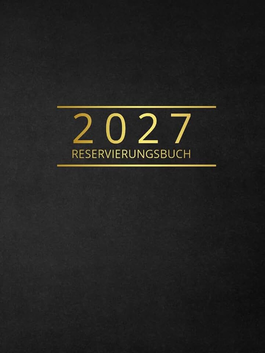 2027 Gastronomie A4: Tischplaner (1 Tag = 1 Seite, auch Sa & So) | 365 Tage Kalender für Restaurant, Hotel, Bistro, Bar und Café | DIN A4 Terminplaner