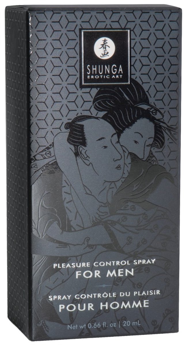 Shunga Pleasure Control Spray for Men - 20ml