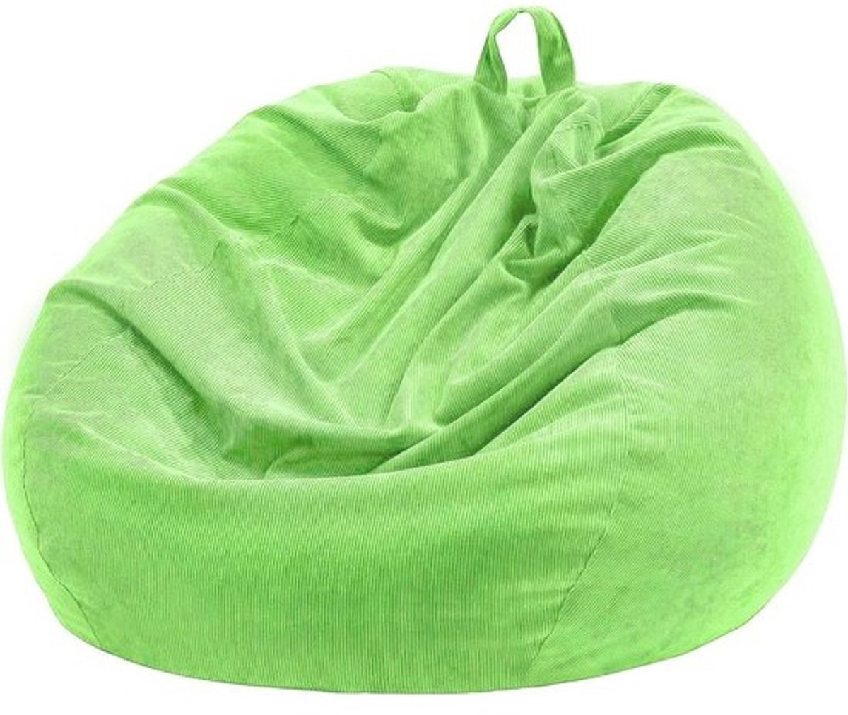 Zitzakstoelhoes zonder vulling voor volwassenen en kinderen - Wasbare opbergpoef voor knuffeldieren - Extra groot 300L - Zachte premium corduroy - Multifunctionele zitzakhoes