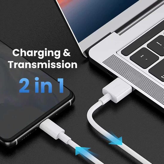 Lange USB C Kabel van 5M, Duurzame synchronisatie van gegevens USB A naar USB C Type C Laadkabel voor beveiligingscamera's CCTV Tablets Beveiligingsapparaten — afbeelding 3
