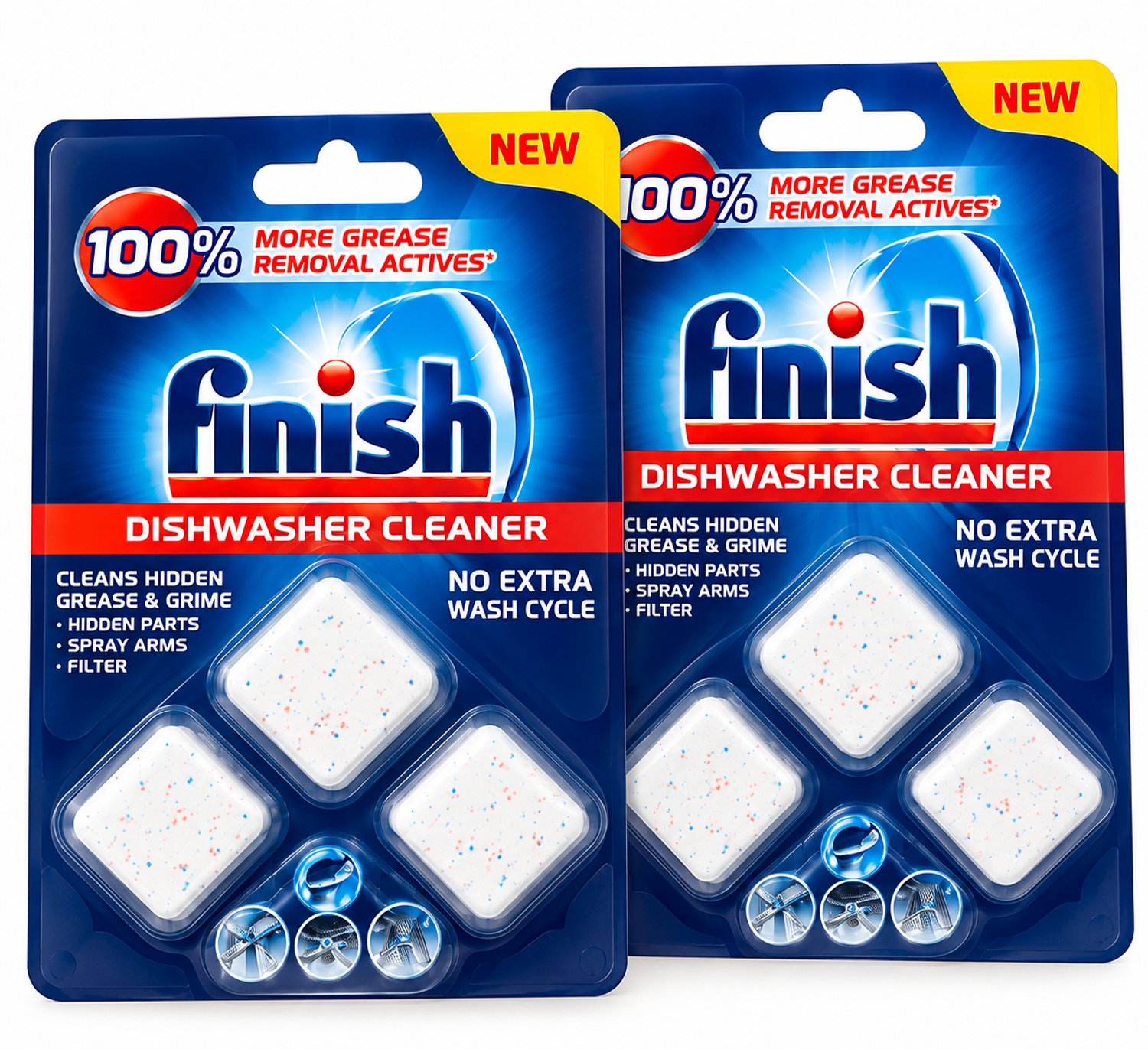 Finish Machinereiniger Tijdens de Wasbeurt - 6 Stuks