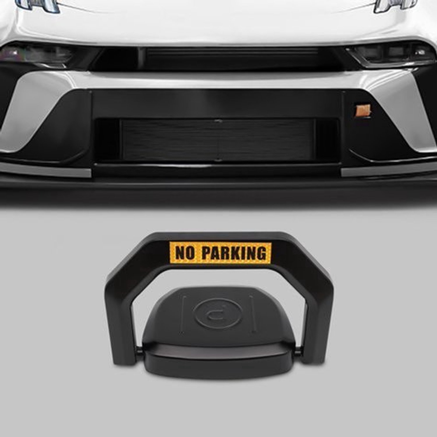 Parkeerslot Automatisch - Zwart - 12W Vermogen - Koudgewalst Staal - Voor Buitengebruik - Elektronisch Parkeerbeveiliging