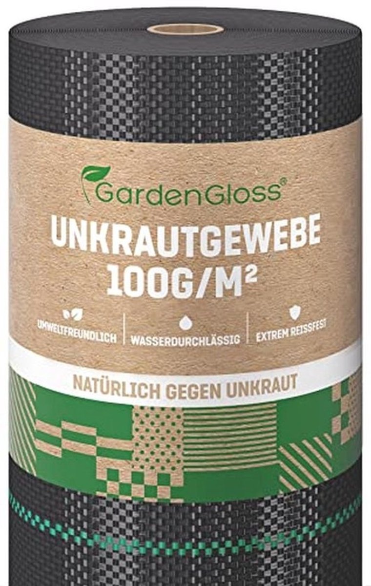 Anti-Onkruiddoek 50m² Waterdoorlatend en Scheurvast - Ondergronddoek met Hoge UV-Stabilisatie