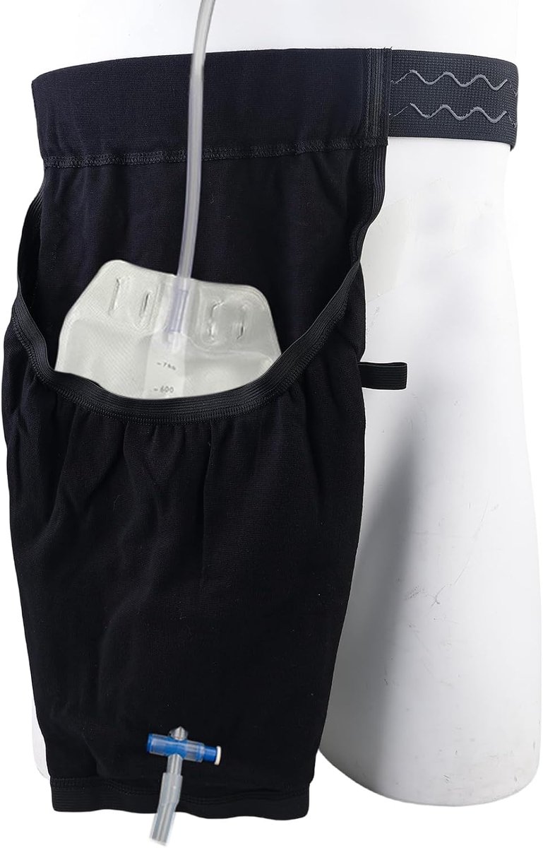Beenzak Houder: Urine Beenzak Houder Cover met Riem, Beenzak voor Katheter, Urine Beenzak Houder Cover met Heupriem voor Incontinentie Urinezak