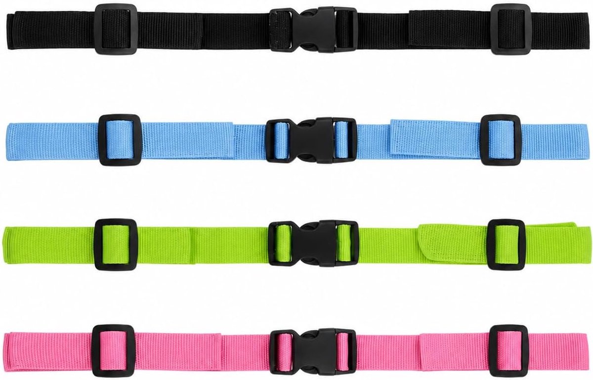 4 stuks verstelbare borstband rugzak, 2,5 cm nylon rugzak borstband met snelsluiting, universeel voor elke rugzak, retrofitset rugzakriemen voor wandelen, fietsen, school en reizen