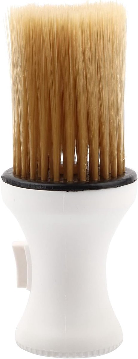 Zachte Kappersborstel, Professionele Haarknipbeurt, Haarknipreinigingshaarborstel, Stylingstofreinigingsborstel, Veeggereedschap (Wit)