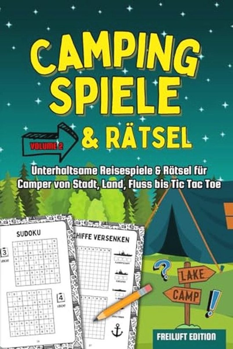 Camping Spellen en Puzzels - Onmisbaar voor Kampeerders en Buitenliefhebbers