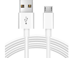 5 m verlengkabel voor Wyze Cam, YI Camera, Blink, Netvue, Kasa Cam, Cloud Camera, Furbo Dog, Arlo Q, USB naar Micro USB Data Sync en Charge Kabel