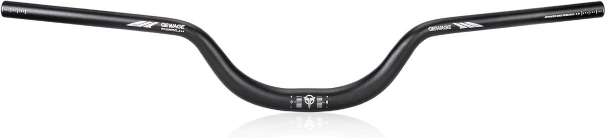 fietsstuurverhoger van lichtgewicht aluminiumlegering, lengte 780 mm, geschikt voor 31,8 stuurpen, ideaal voor mountainbikes, racefietsen en hybride fietsen, met meerdere hellingsopties (90 mm