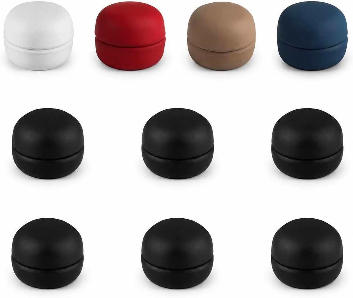 10 stuks hijab-magneten, sterke magneten, veelzijdige kleurrijke magnetische sjaalsluiting, pinloze broche, hijab-spelden, knopen voor vrouwen, kleding, sjaals (5 kleuren)