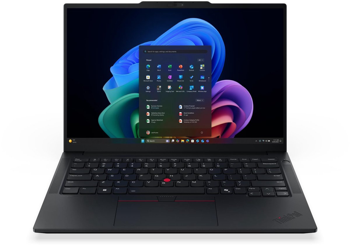 Lenovo ThinkPad E14 Gen 8 (Intel) Copilot+ PC Intel Core Ultra 7 355 Laptop 35,6 cm (14") WUXGA 16 GB DDR5-SDRAM 512 GB SSD Wi-Fi 7 (802.11be) Windows 11 Pro Zwart Engels