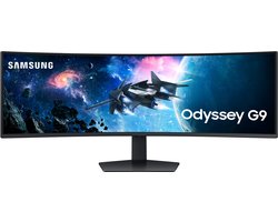 Samsung Odyssey G9 LS49CG954EUXEN - DQHD QLED Ultrawide Curved Gaming Monitor - 240Hz - 49 Inch