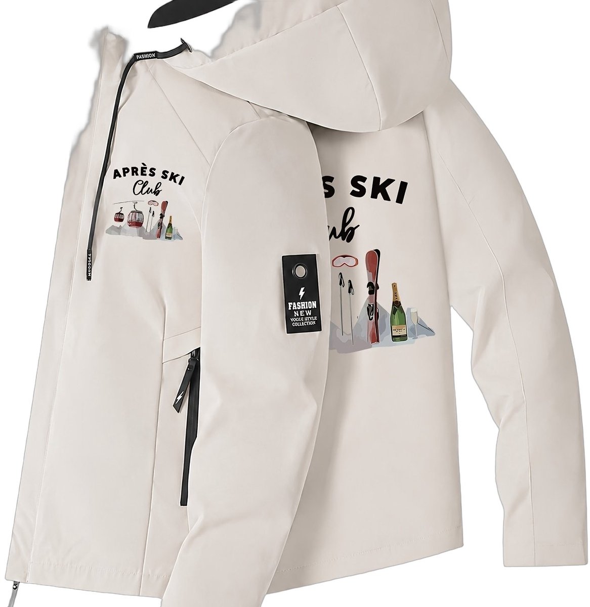 Currero Skipak Dames Ski Set Dames Skibroek Wintersportkleding Winddicht Warm Gevoerd Ski en Snowboard Skikleding Winter Abrikoos