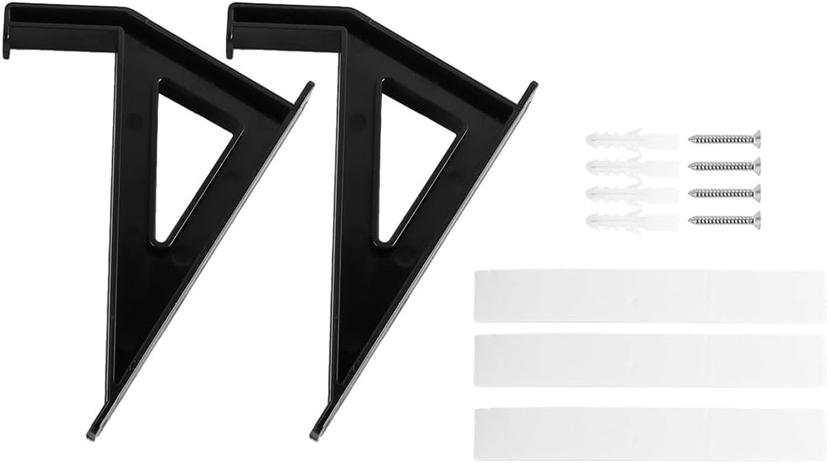 muurbevestiging voor tablets, toetsenborden, laptops, e-readers. Kleef- of schroefinstallatie voor apparaten. Dikte 3 cm.