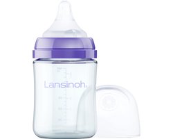 Lansinoh Natural Wave Fles - Glas - 160ml