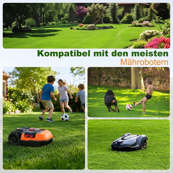 150M Omtrekkabelset voor Robotmaaier met 100 Haringen — afbeelding 5