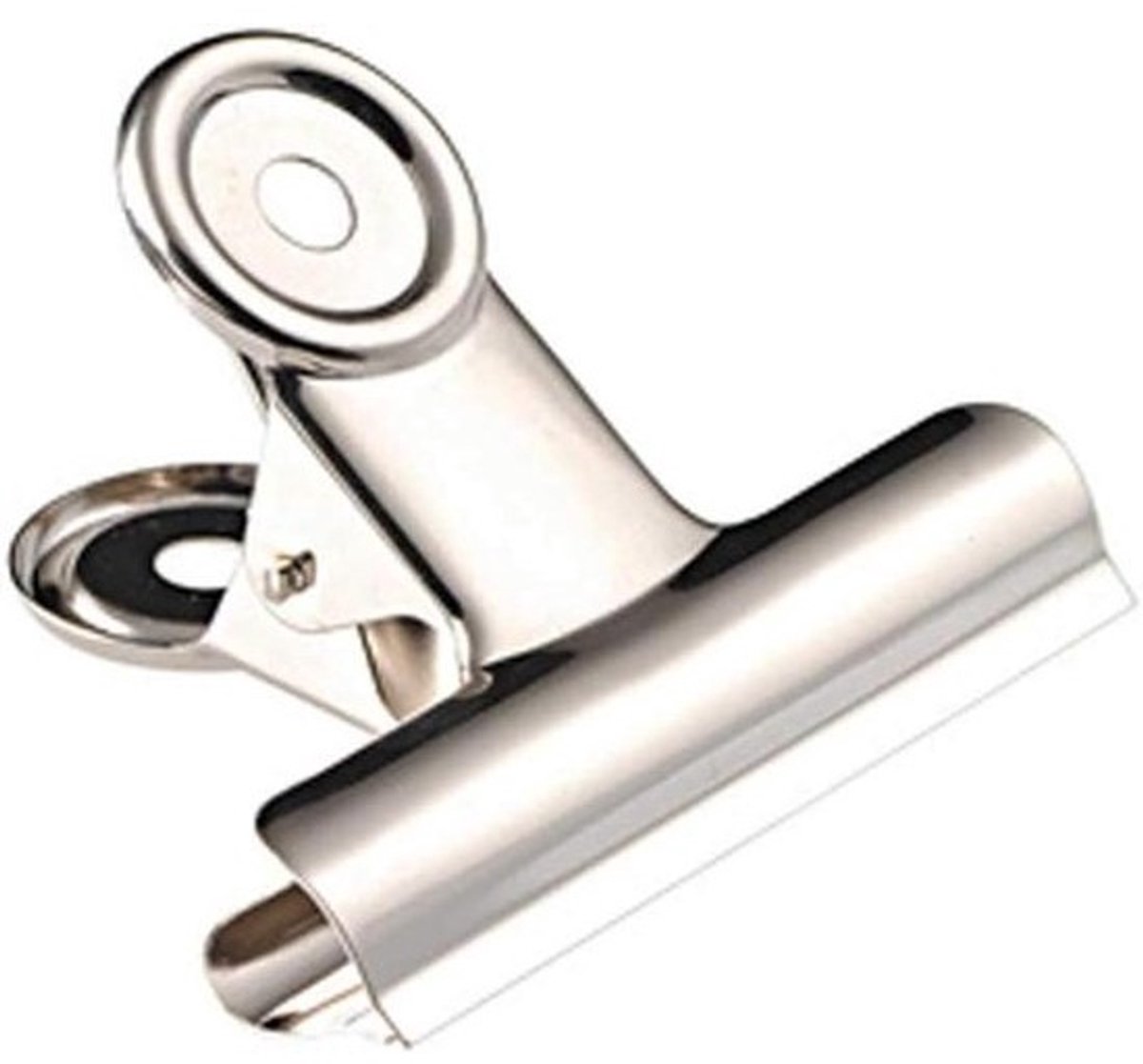 Metalen lettertang - Brievenklemmen - Documenten Sorteren - Huidvriendelijk ontwerp - 50 mm breed - Nikkel