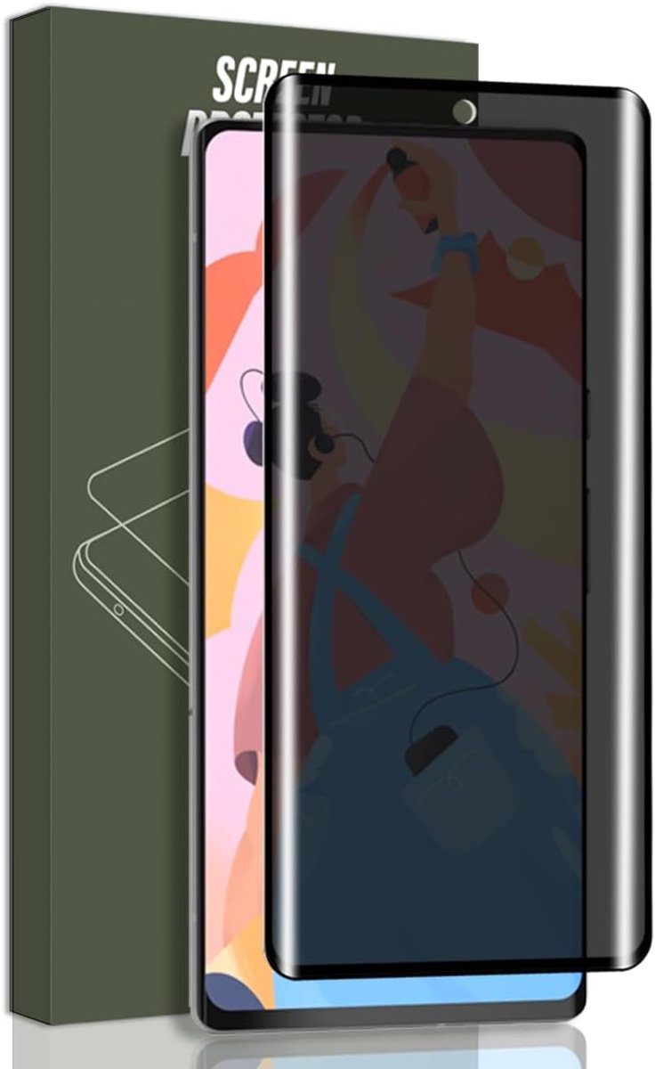 [1 stuk] Anti-spion displaybeschermfolie voor Google Pixel 6 Pro (6,7 inch) gehard glas, anti-spionage-displaybescherming, zonder luchtbellen, displaybeschermfolie voor Google Pixel 6 Pro