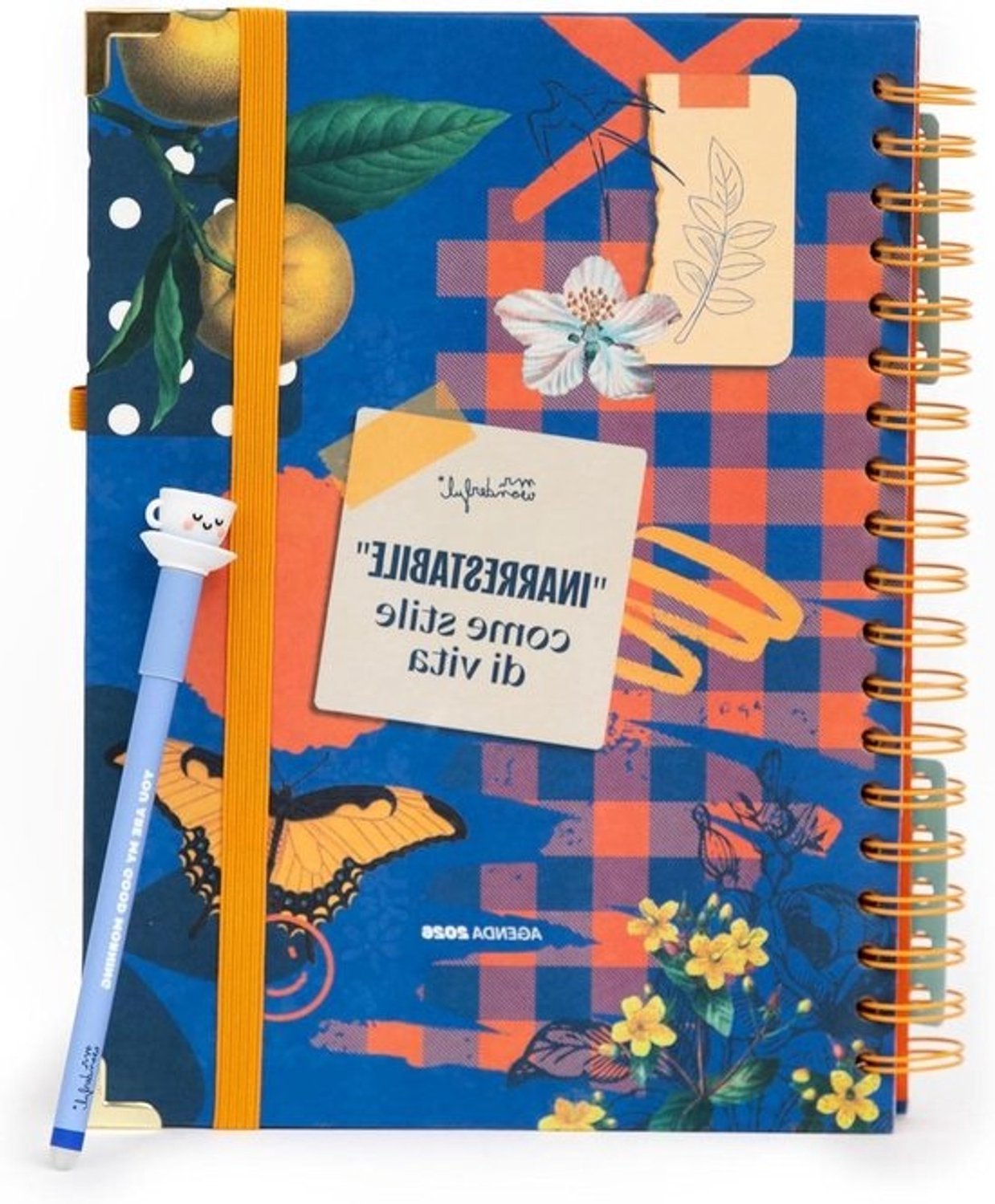 Weekplanner 2026 - Agenda-indeling - Wekelijkse planning - Vrolijk ontwerp - A5-formaat - Veelkleurig
