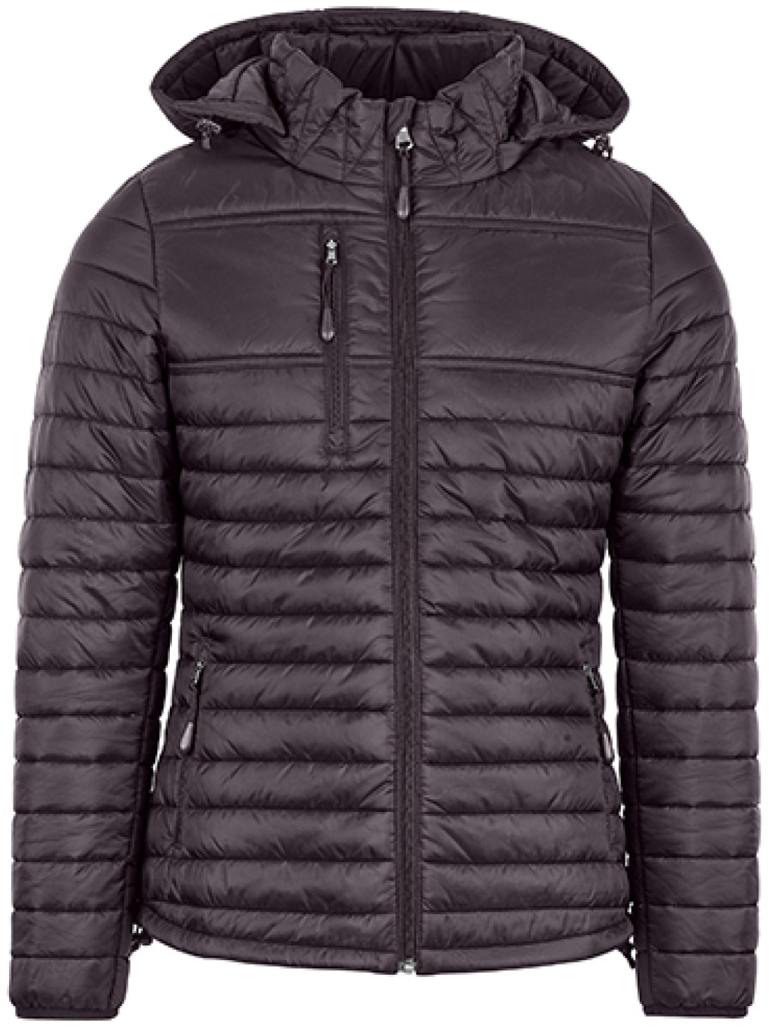 HRM Women´s Premium Quilted Jacket HRM1402 Dark Grijs