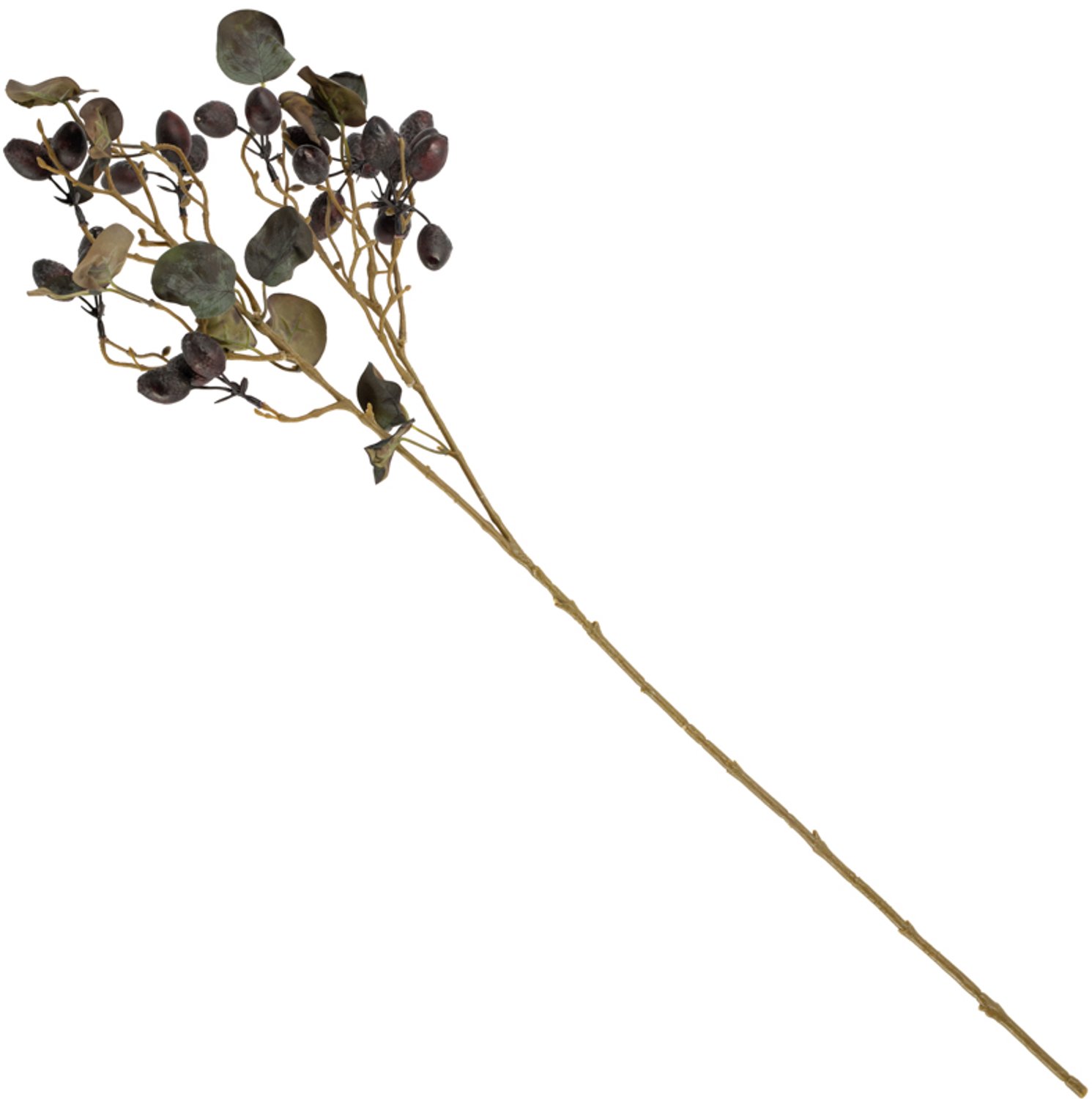 Kunsttak berfruit 86cm burgundy