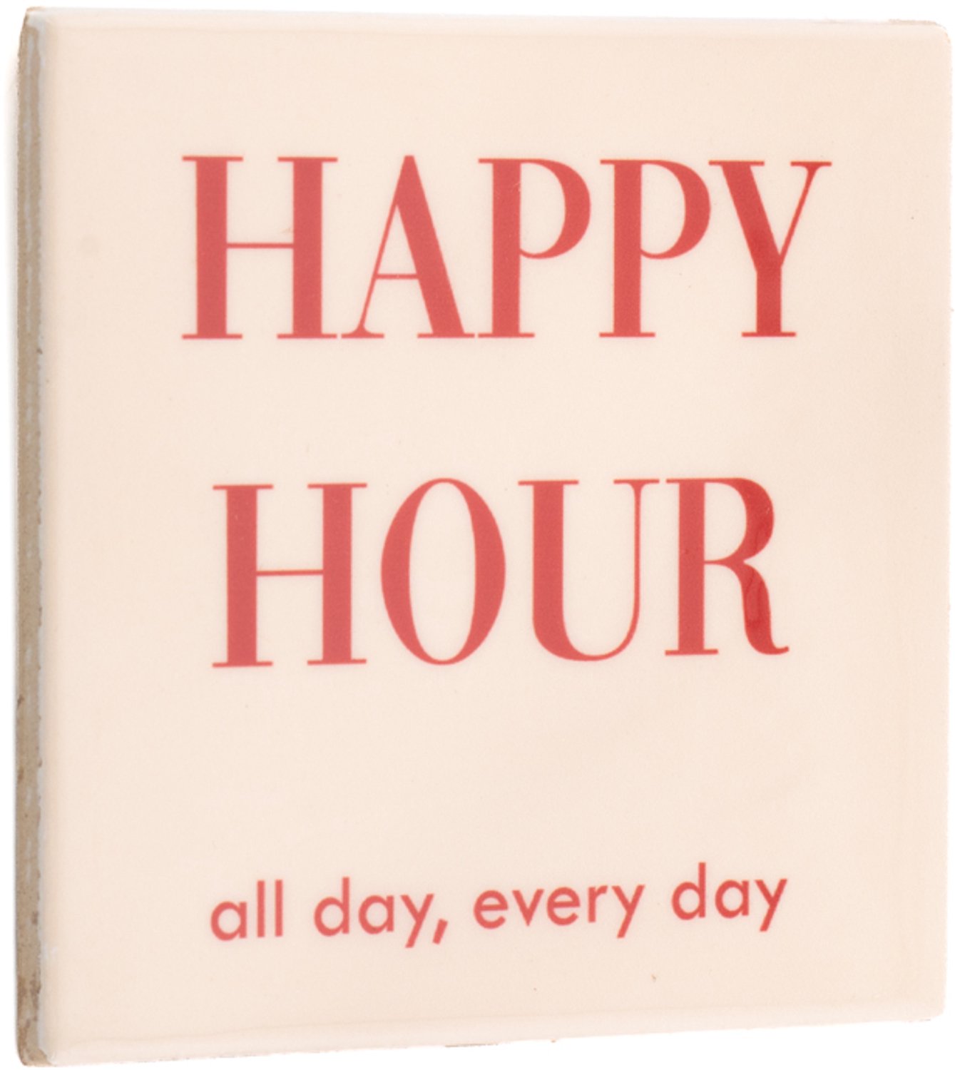 Tegeltje happy hour