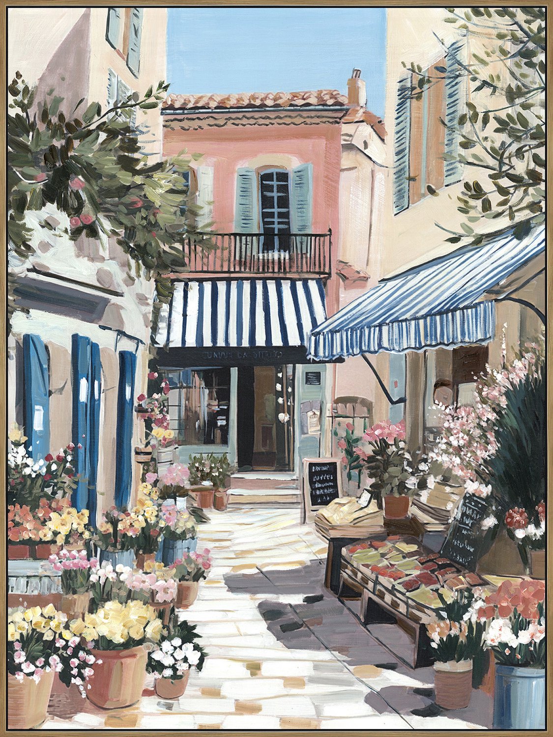 Schilderij Alley Afternoon 60x80cm