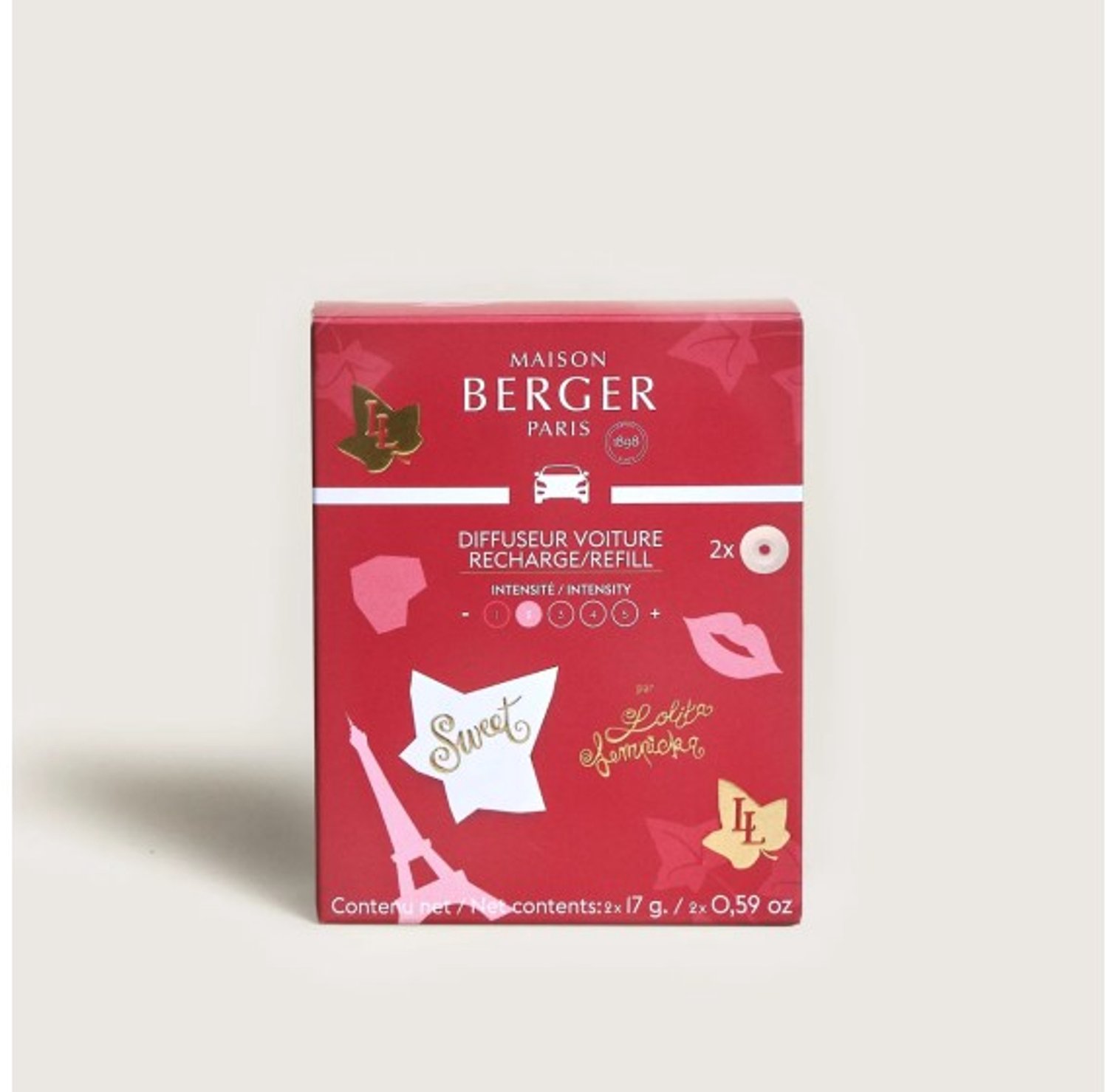 Maison Berger Autoparfum Navulling Lolita Sweet