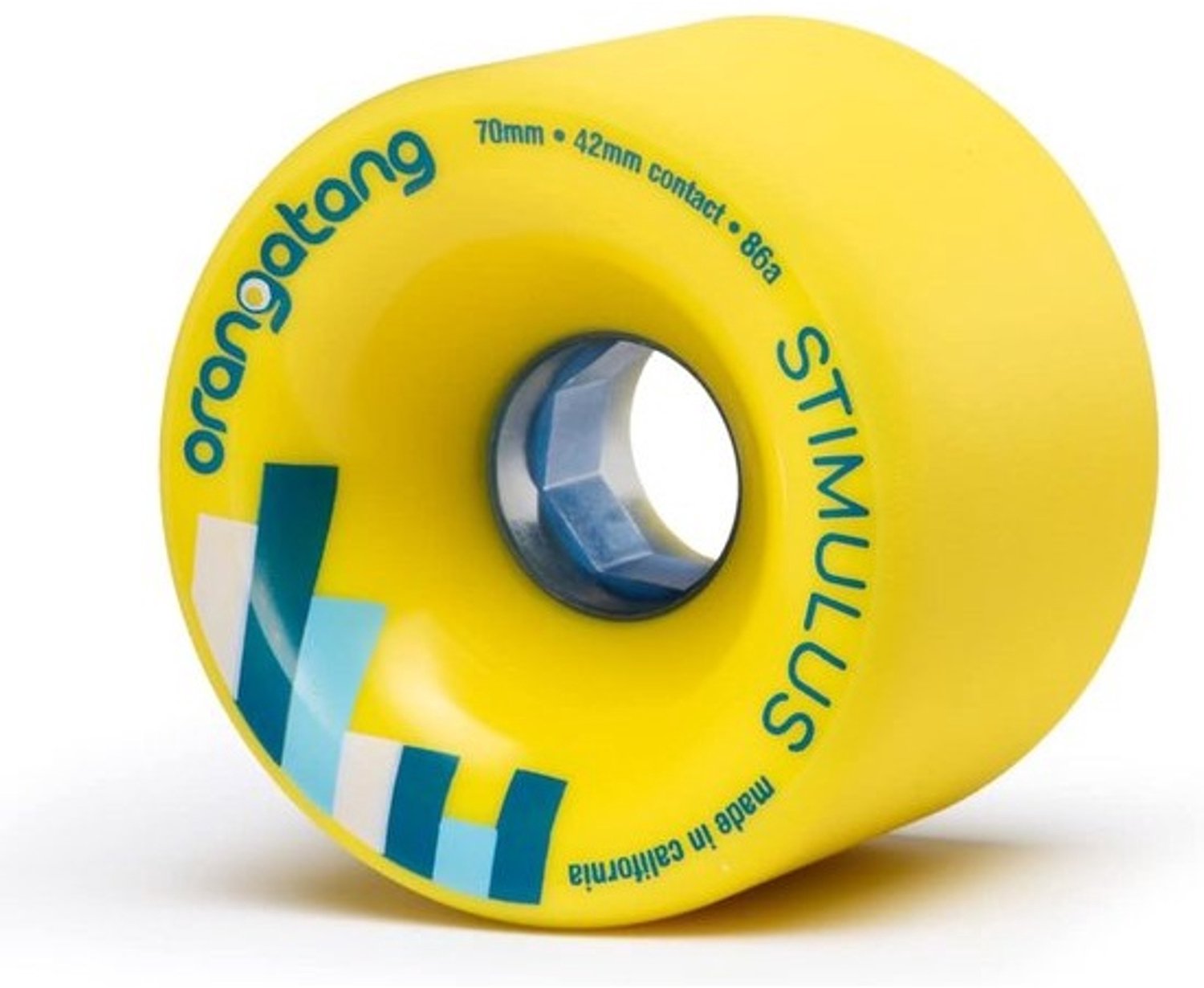 Freeride-longboardwielen 70mm 86a Set van 4 Voor slides en tricks