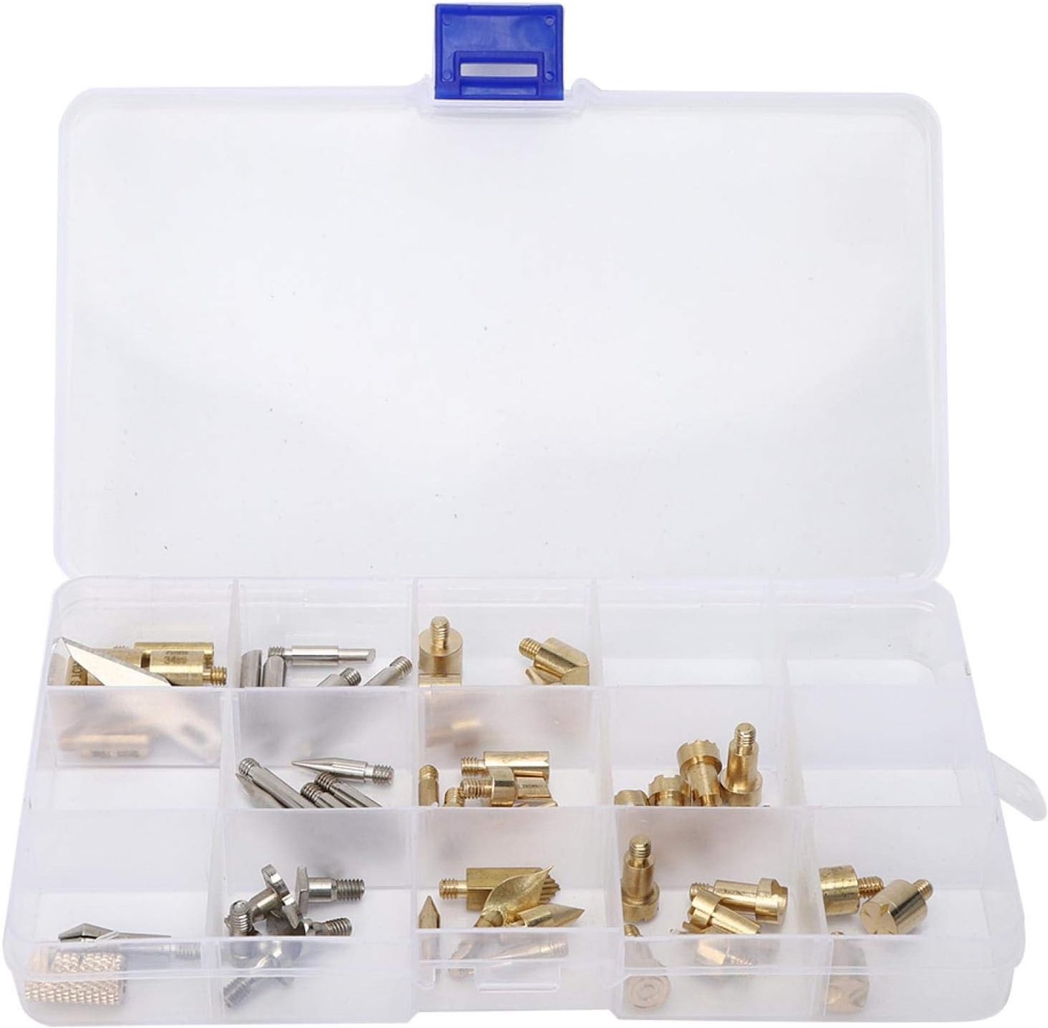 Gloei-pennetips set 57 stuks - koperen soldeeraccessoires - duurzame prestaties - perfect voor houtbranden - m-winkel