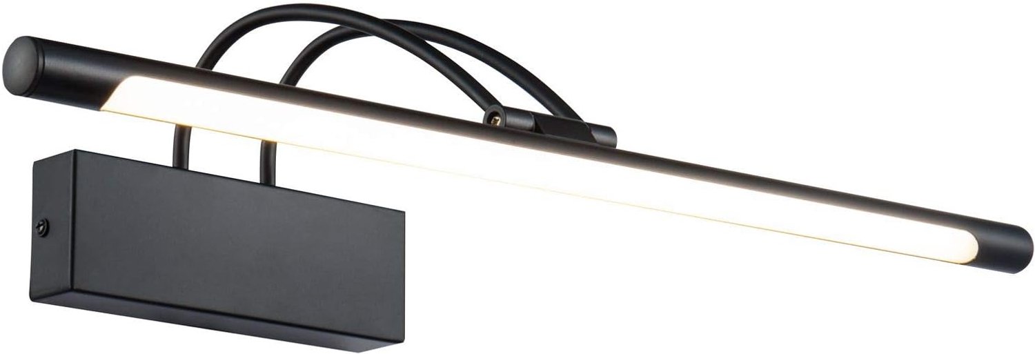 Maytoni schilderijlamp Finelli LED – zwart, metaal, 800 lm