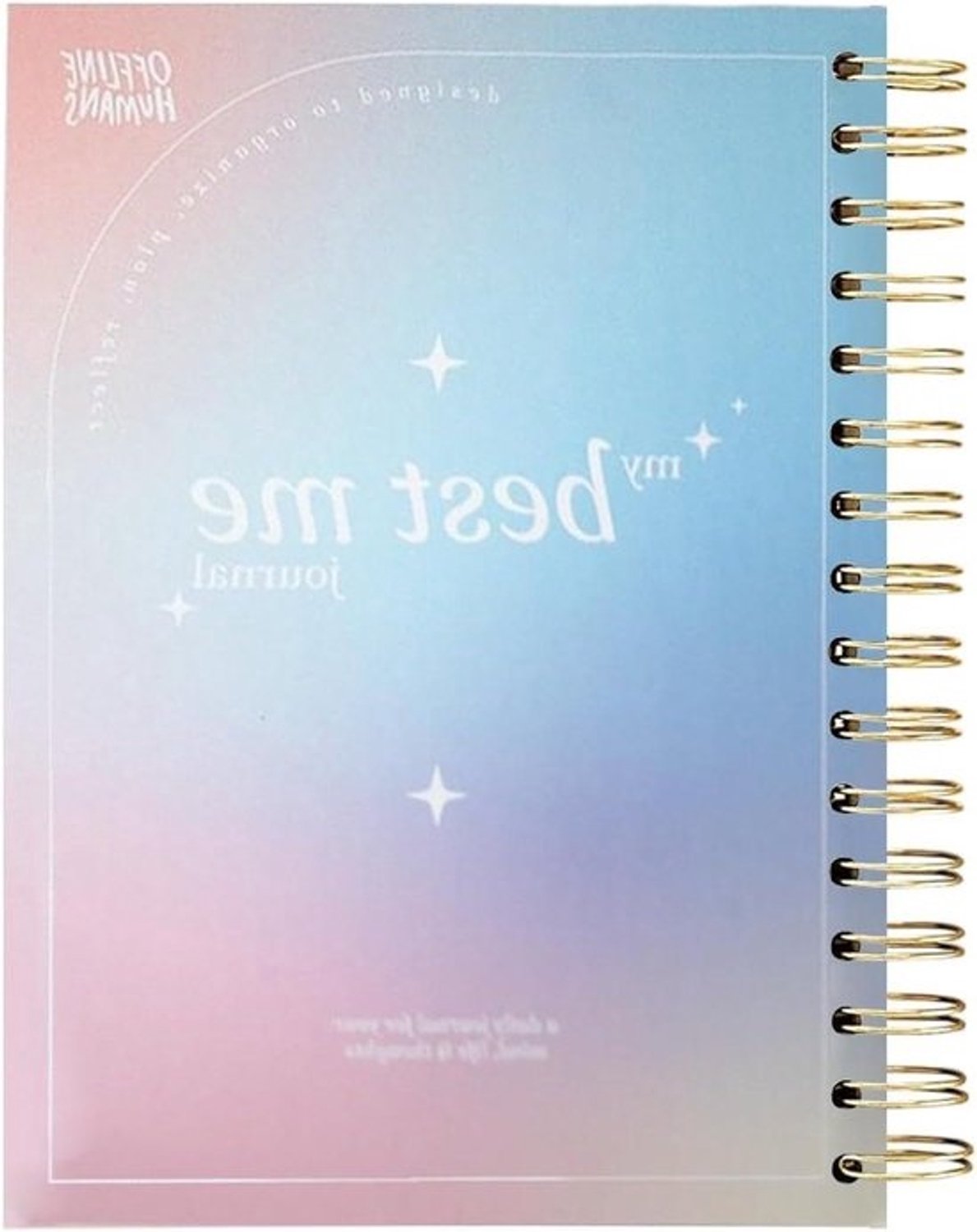 Weekplanner Agenda - Notitieboek voor planning - Doelen stellen - Met kledingtracker - 285 x 21 x 3 cm - Meerkleurig