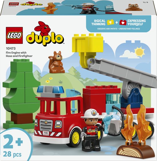LEGO Duplo 10473 brandweerwagen met slang