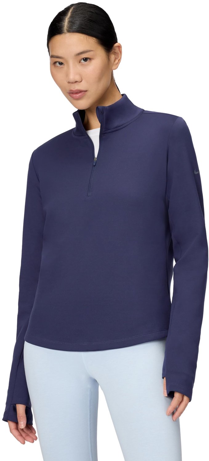 Nike Therma-FIT T-shirt met lange mouwen Blauw