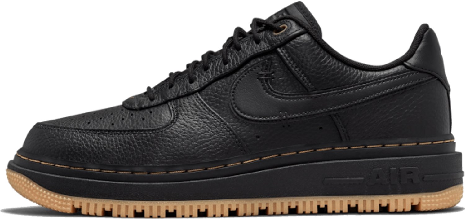 Nike Air Force 1 Luxe Herenschoenen /Bucktan/Gum Zwart