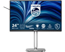 Philips 4000 series 24B2N4200/00 computer monitor 60,5 cm (23.8) 1920 x 1080 Pixels Full HD LCD Grijs