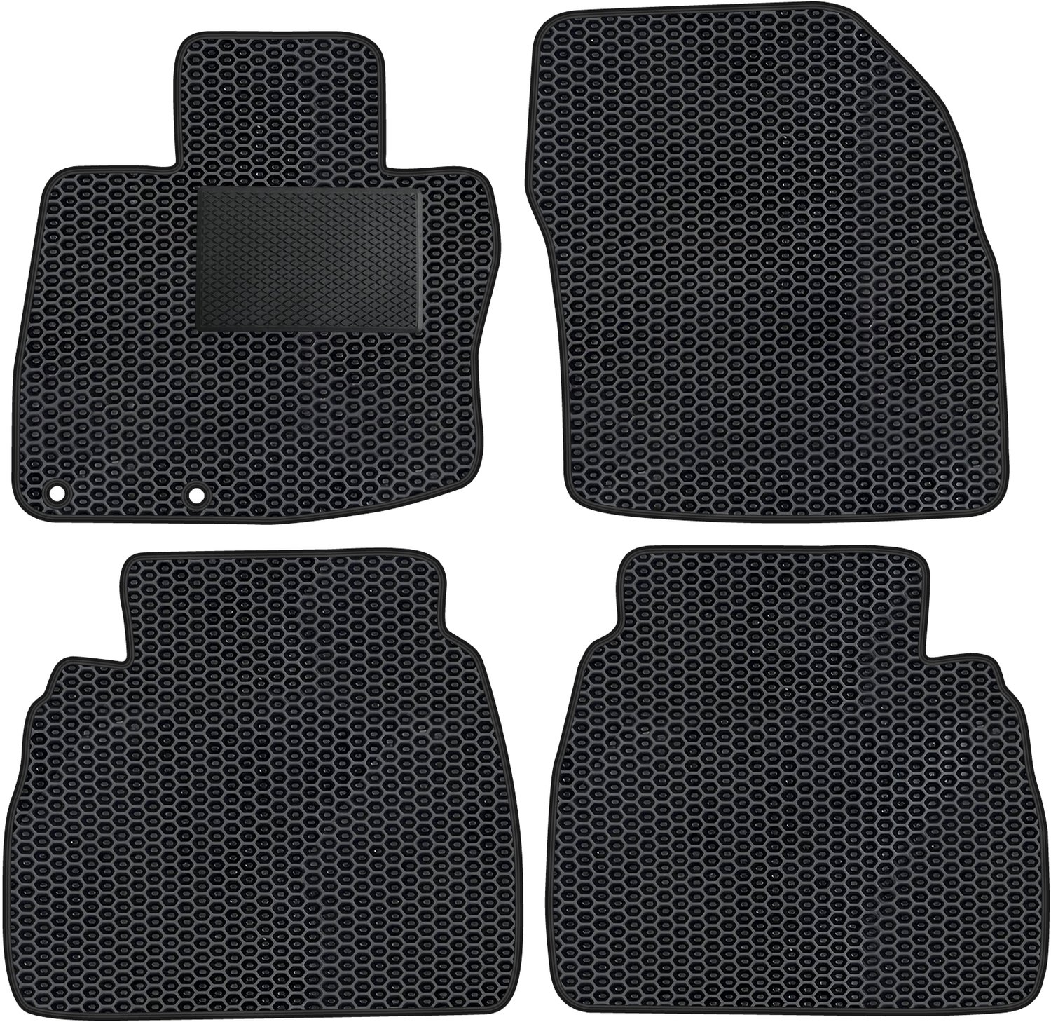 HO007_EVA_POD - Complete set van auto tapijten van EVA - Geschikt voor Honda Civic 2006-2012 - 5 Deuren - Met extra versterking