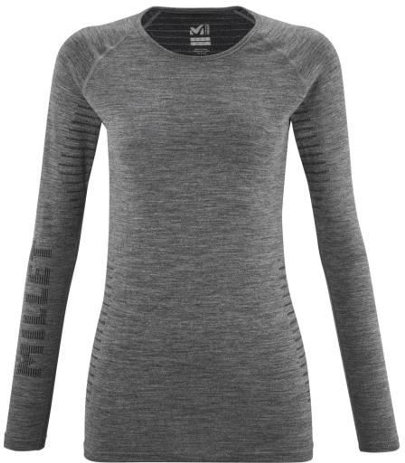 Millet Drynamic Warm - Dames T-shirt met lange mouwen - Antracietgrijs - M
