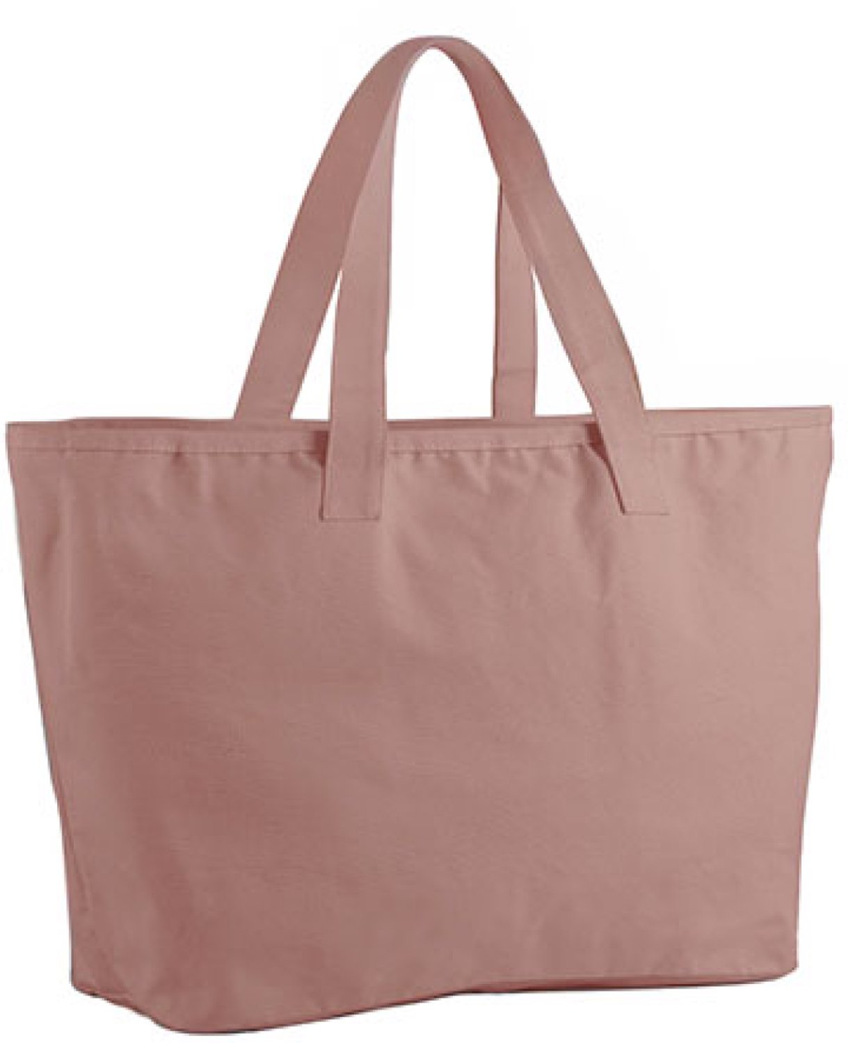 Westford Mill - Oversized Heavy Duty Canvas Bag - Rose - 47 x 40 x 17 cm