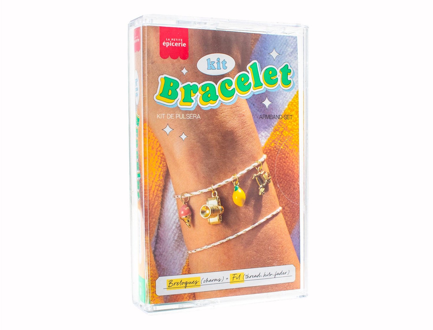La Petite Épicerie DIY Armband Maken – Cassette Dolce Vita Vol. 8, Sieraden Maken Kit en Creatieve Hobbyset